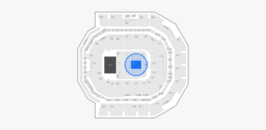 Moody Center ATX Seating Chart