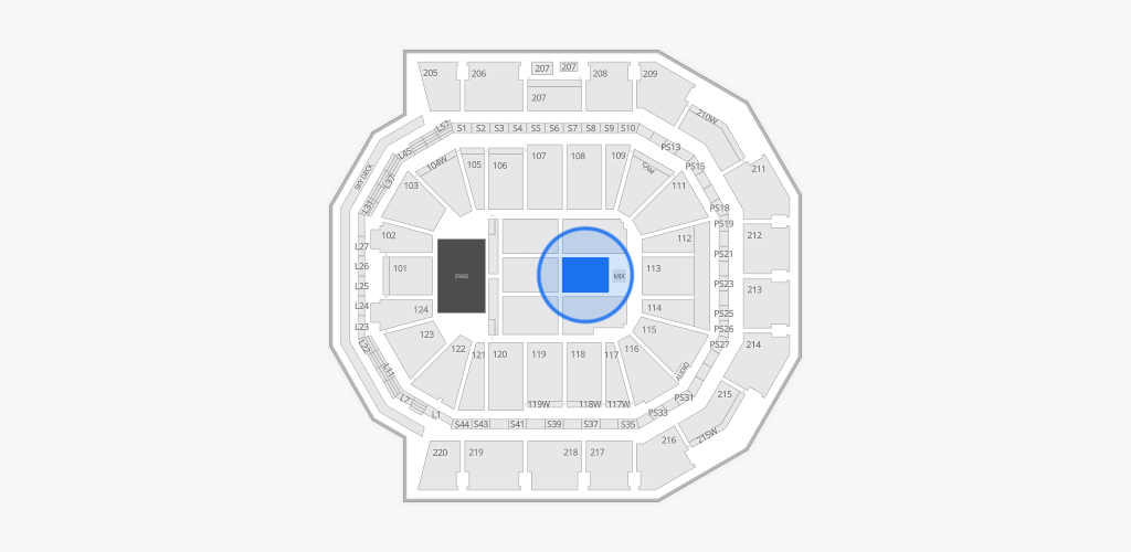 Moody Center ATX Seating Chart