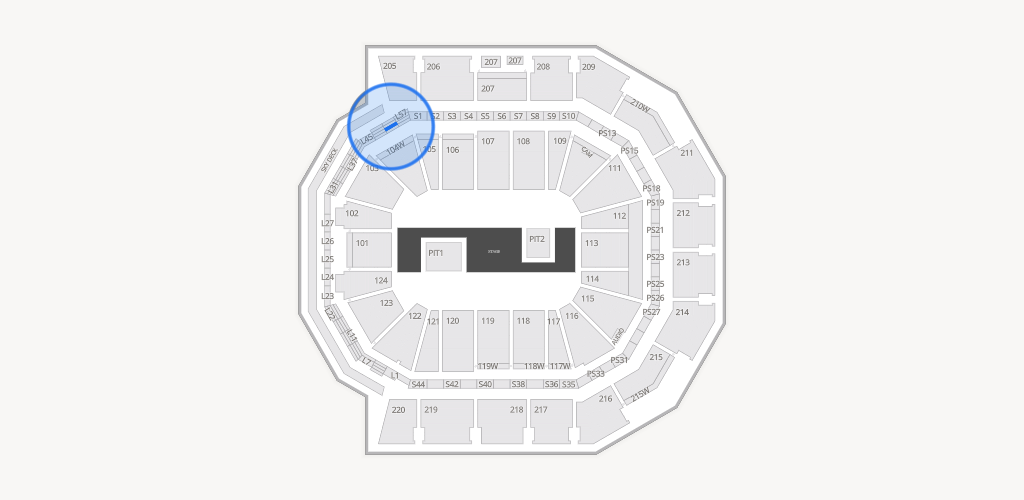 Moody Center ATX Seating Chart