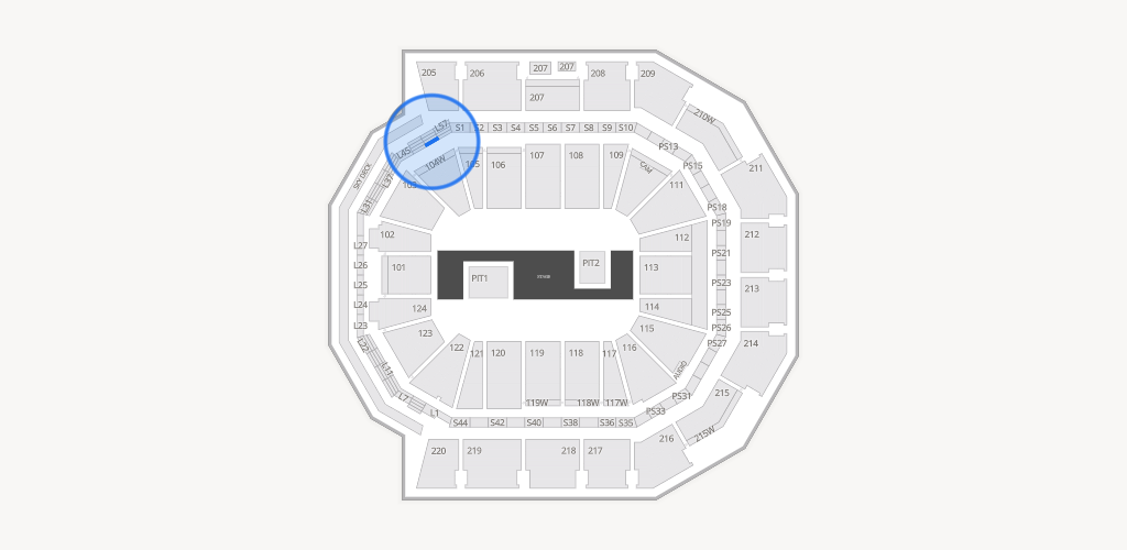 Moody Center ATX Seating Chart