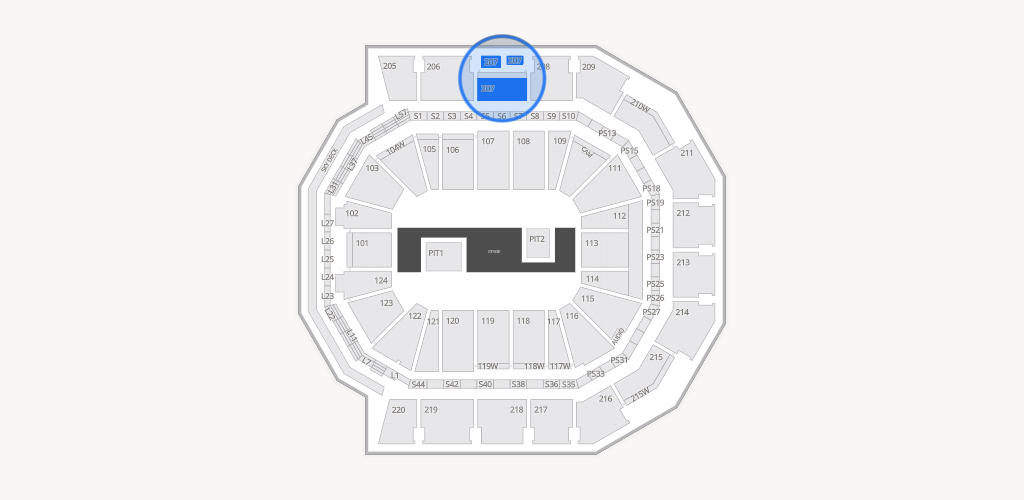 Moody Center ATX Seating Chart