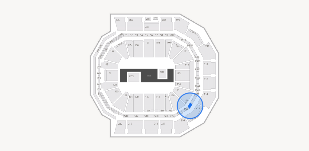 Moody Center ATX Seating Chart