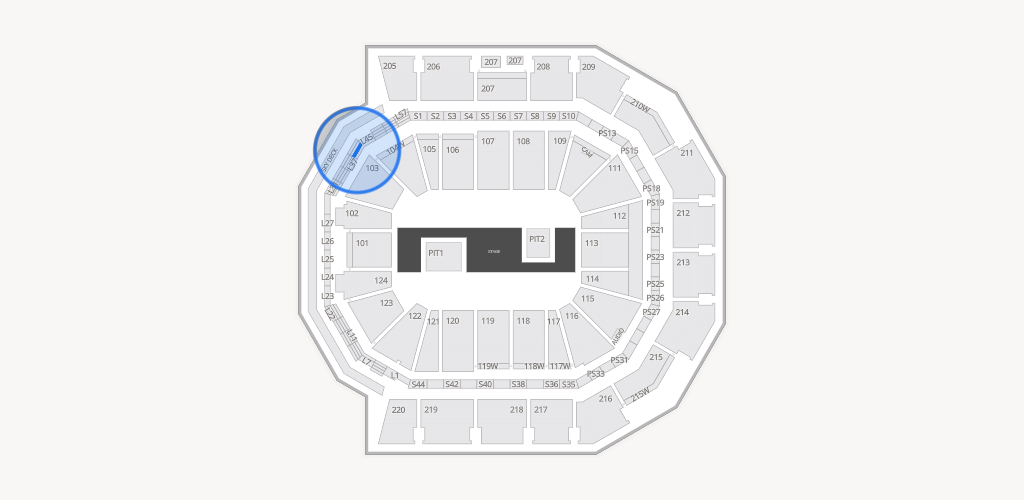 Moody Center ATX Seating Chart