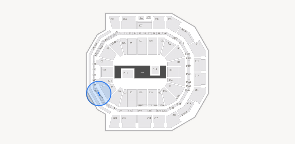 Moody Center ATX Seating Chart
