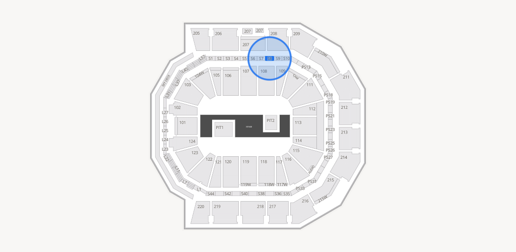 Moody Center ATX Seating Chart
