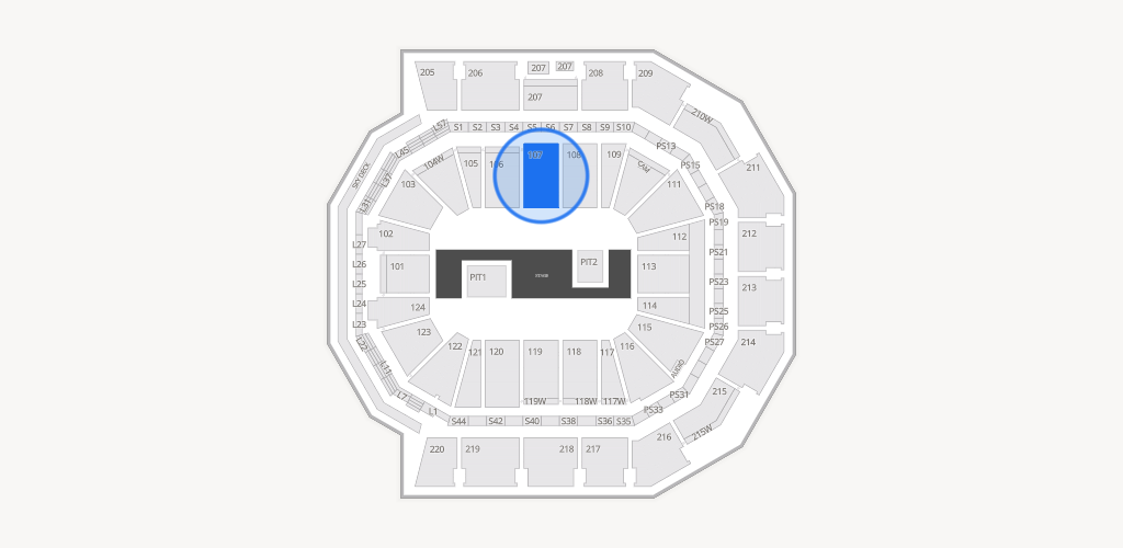 Moody Center ATX Seating Chart