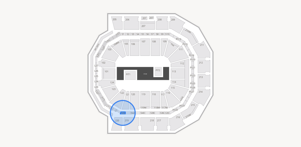 Moody Center ATX Seating Chart