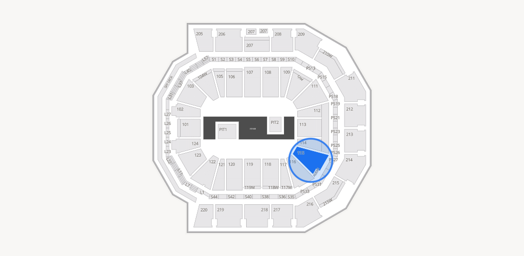 Moody Center ATX Seating Chart