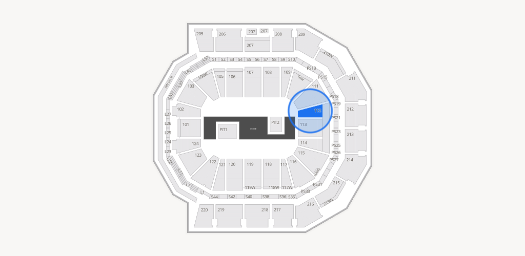 Moody Center ATX Seating Chart