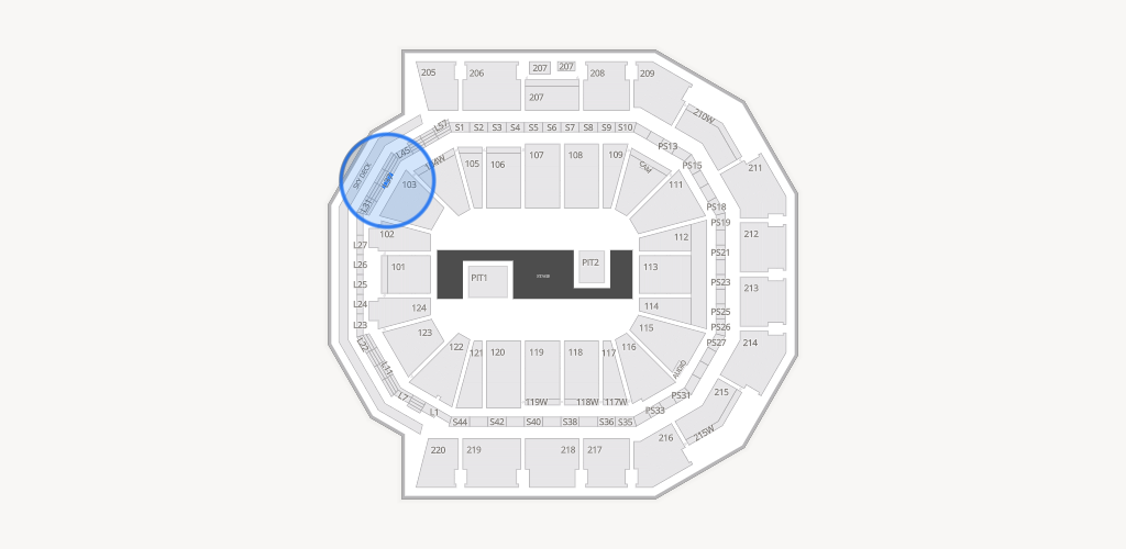 Moody Center ATX Seating Chart