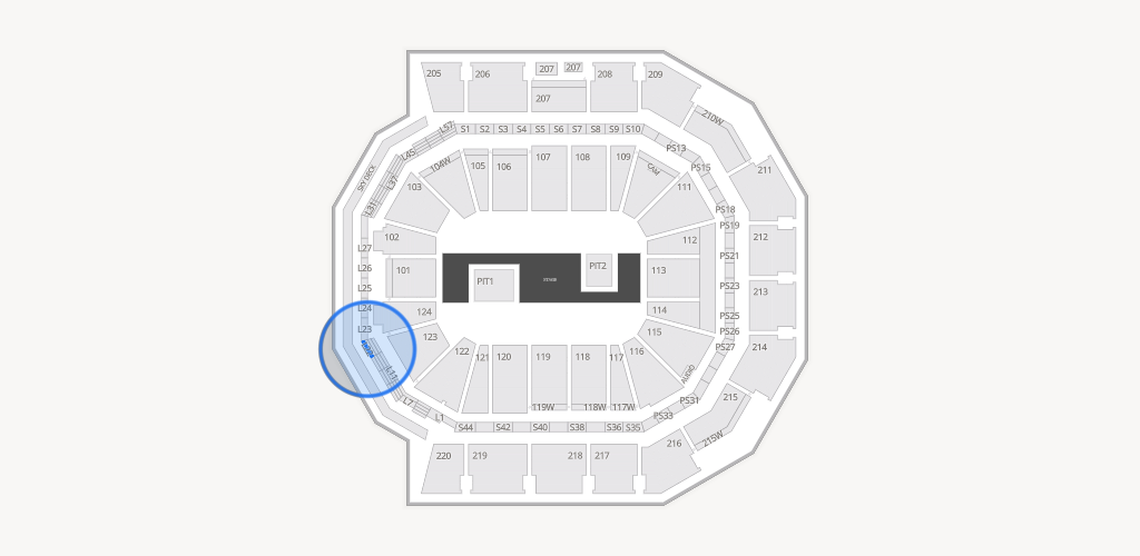 Moody Center ATX Seating Chart