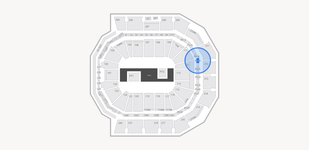 Moody Center ATX Seating Chart
