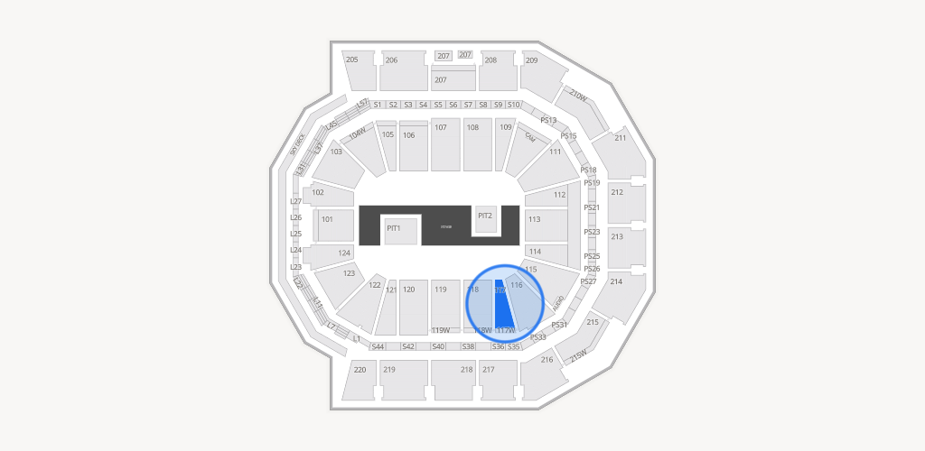 Moody Center ATX Seating Chart