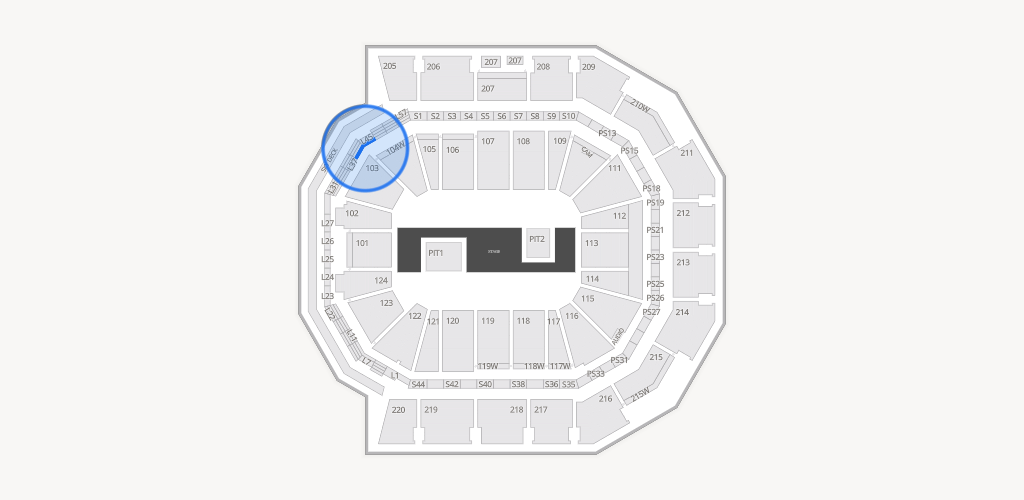 Moody Center ATX Seating Chart