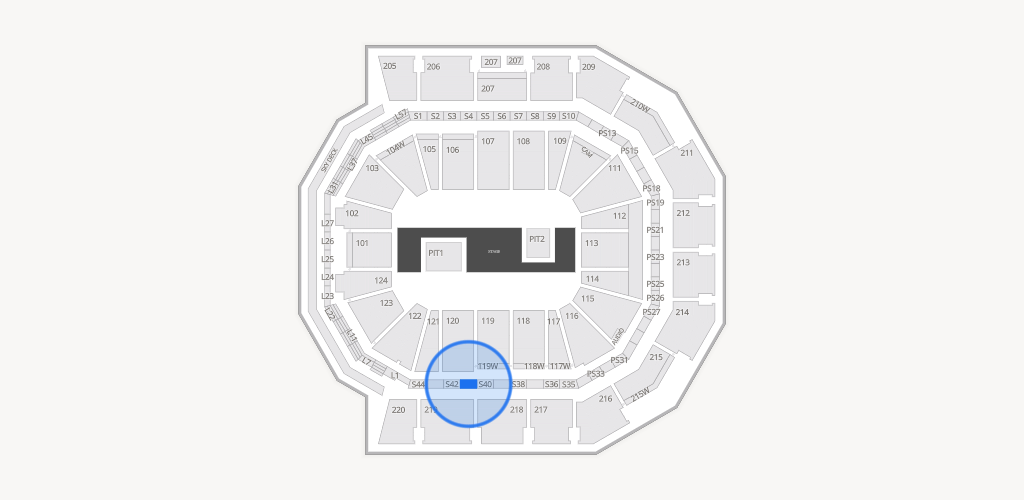 Moody Center ATX Seating Chart