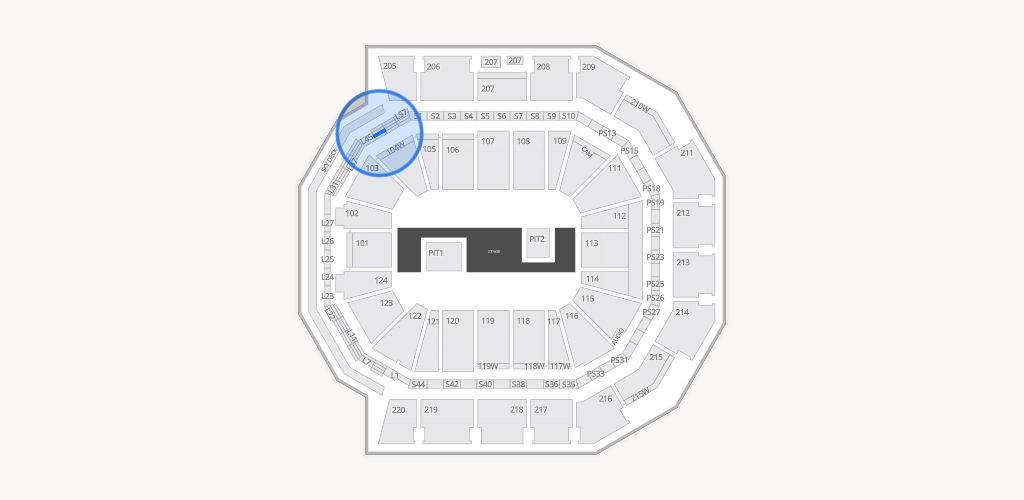 Moody Center ATX Seating Chart