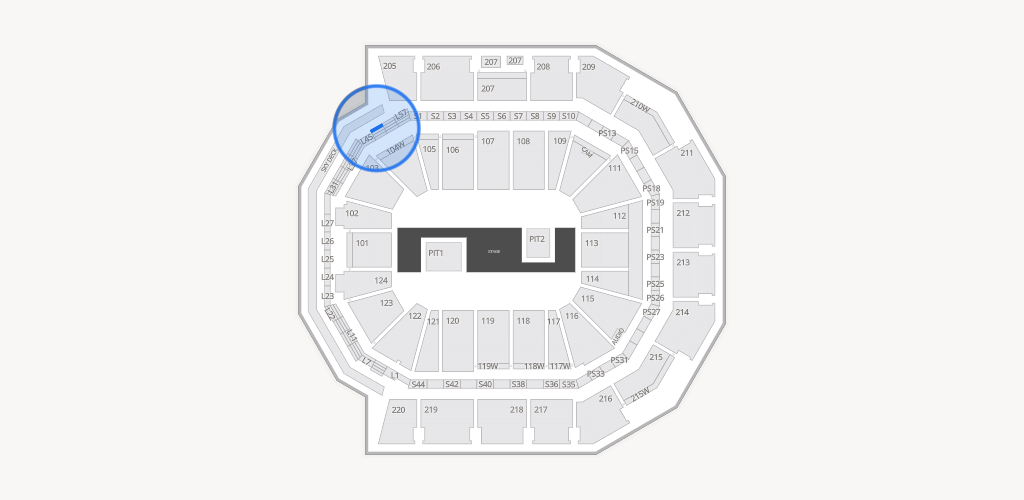 Moody Center ATX Seating Chart