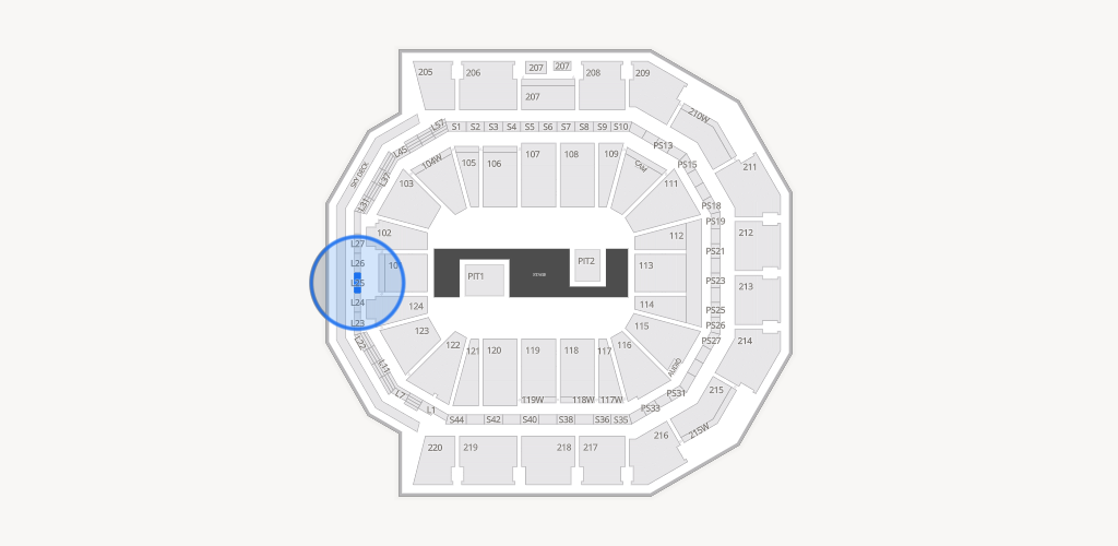 Moody Center ATX Seating Chart