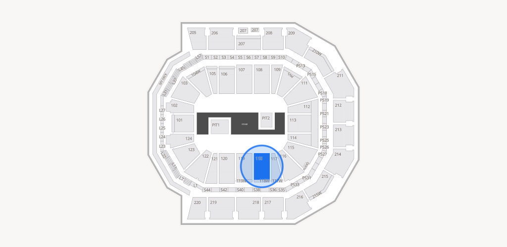 Moody Center ATX Seating Chart
