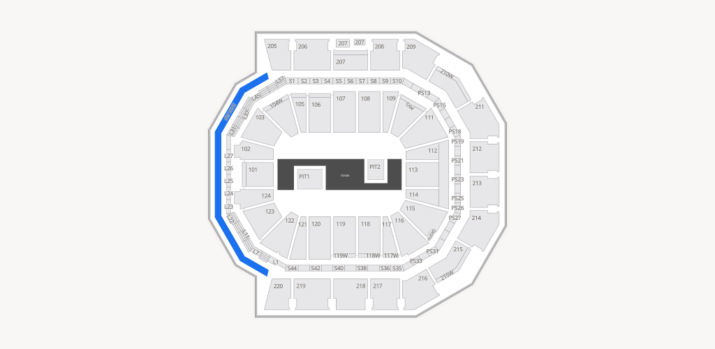 Moody Center ATX Seating Chart