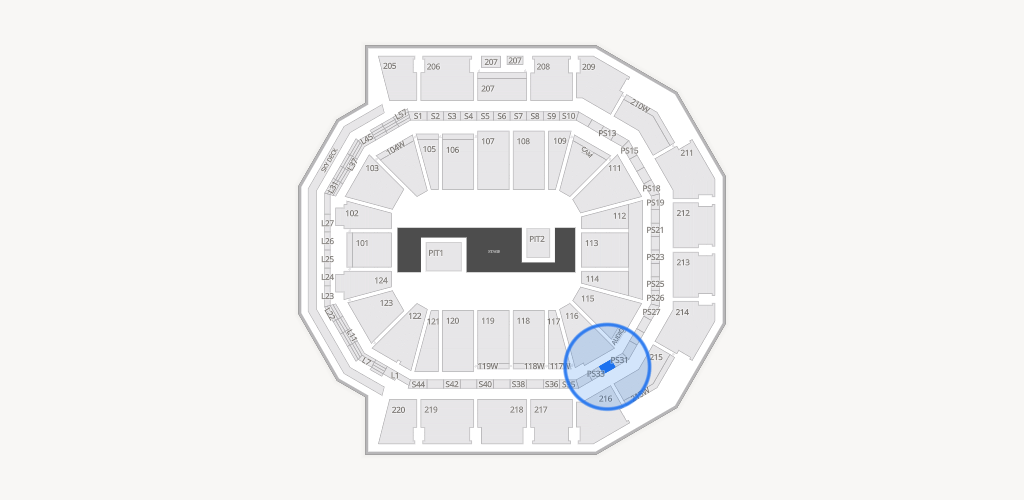 Moody Center ATX Seating Chart