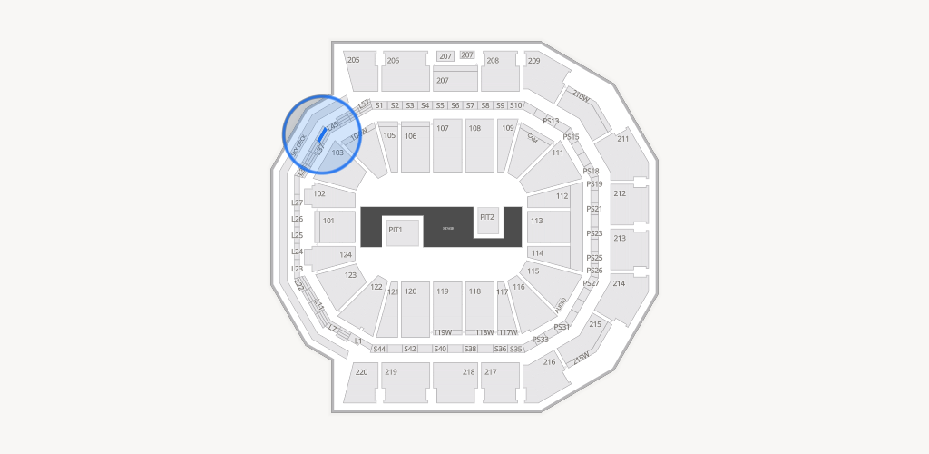 Moody Center ATX Seating Chart