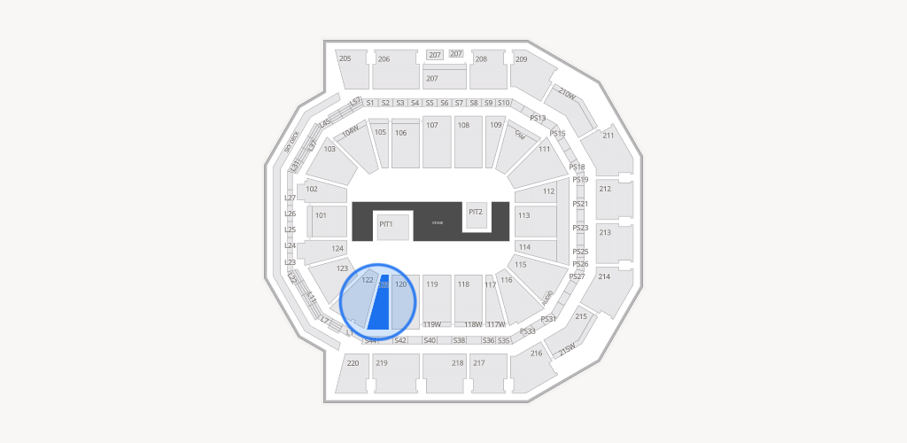 Moody Center ATX Seating Chart