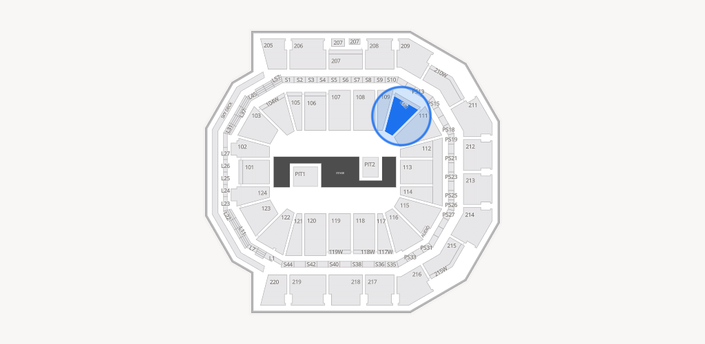 Moody Center ATX Seating Chart