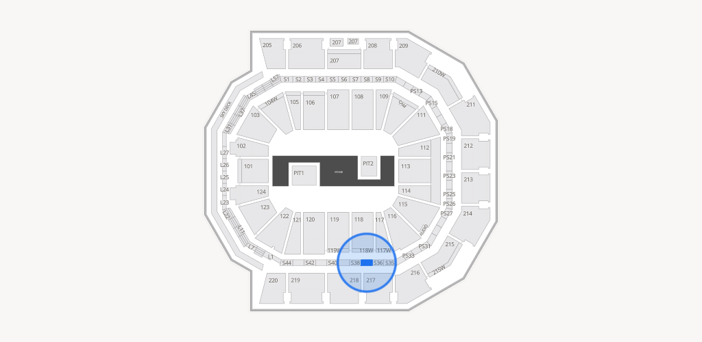 Moody Center ATX Seating Chart