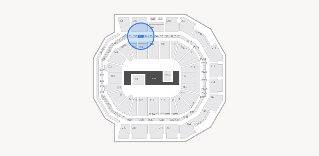 Moody Center ATX Seating Chart