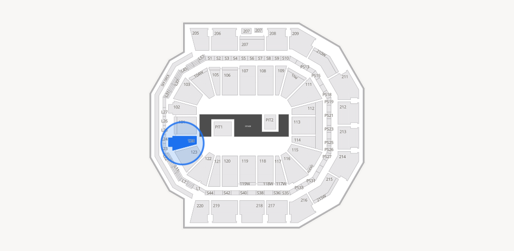 Moody Center ATX Seating Chart