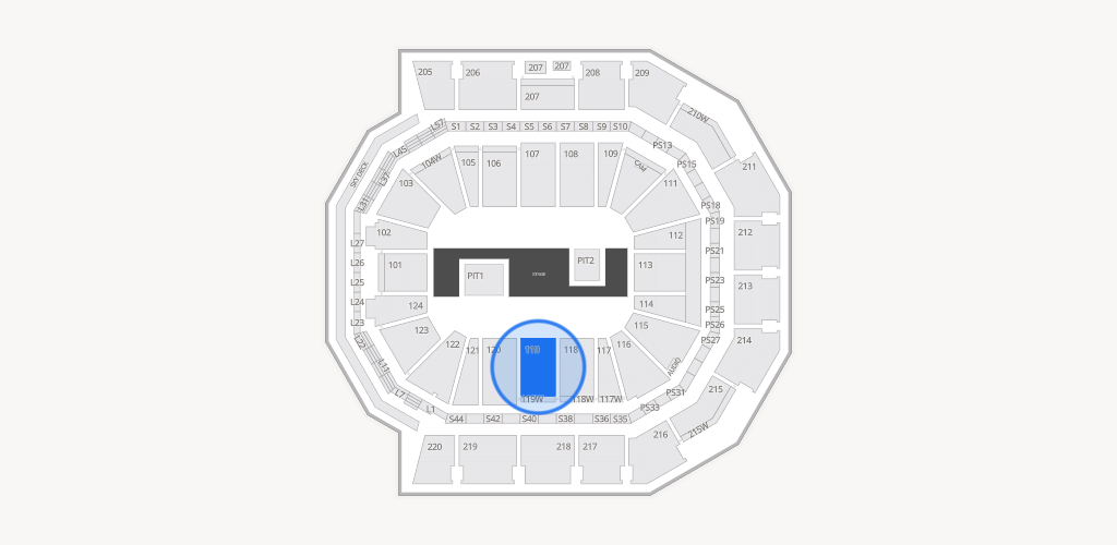 Moody Center ATX Seating Chart