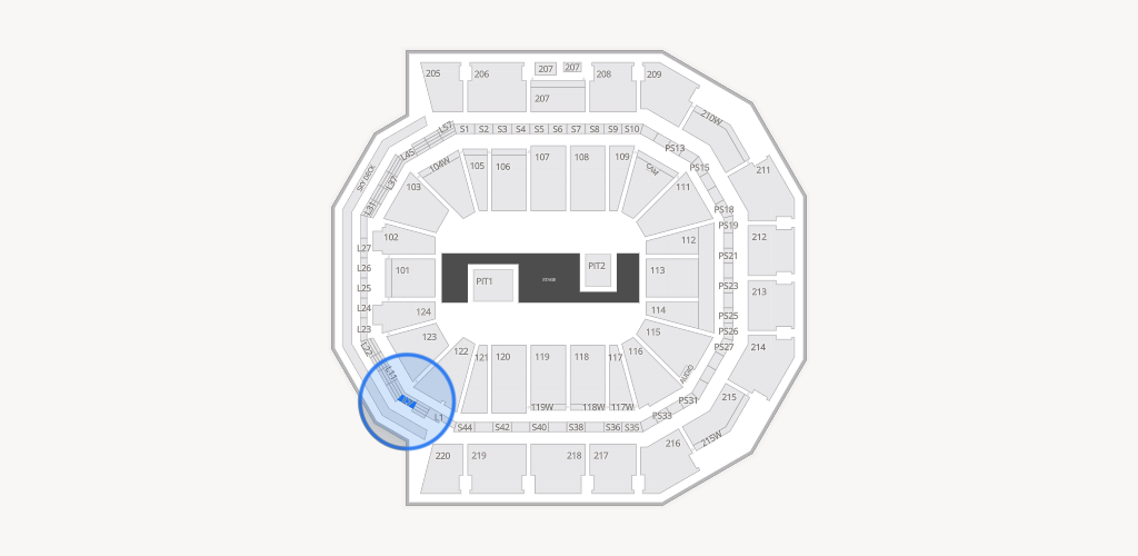 Moody Center ATX Seating Chart