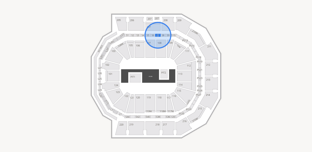 Moody Center ATX Seating Chart
