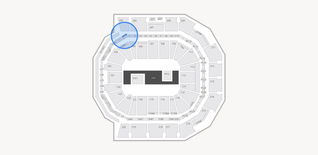 Moody Center ATX Seating Chart