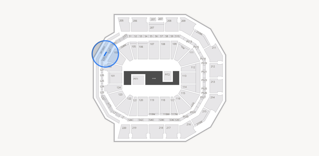 Moody Center ATX Seating Chart