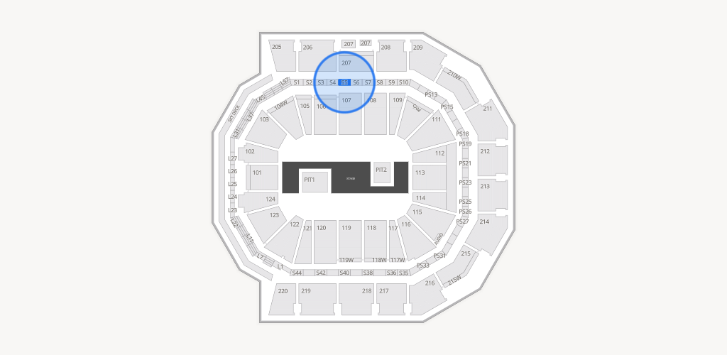 Moody Center ATX Seating Chart