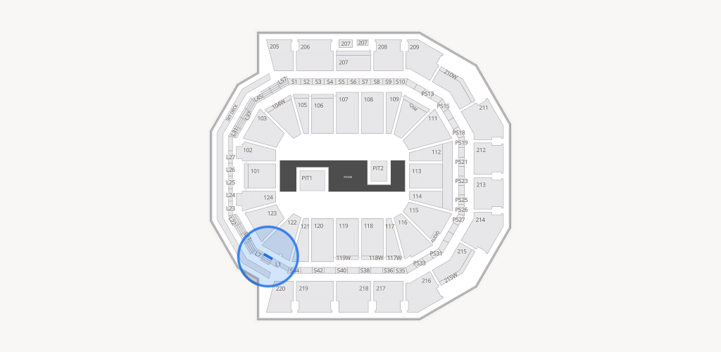 Moody Center ATX Seating Chart
