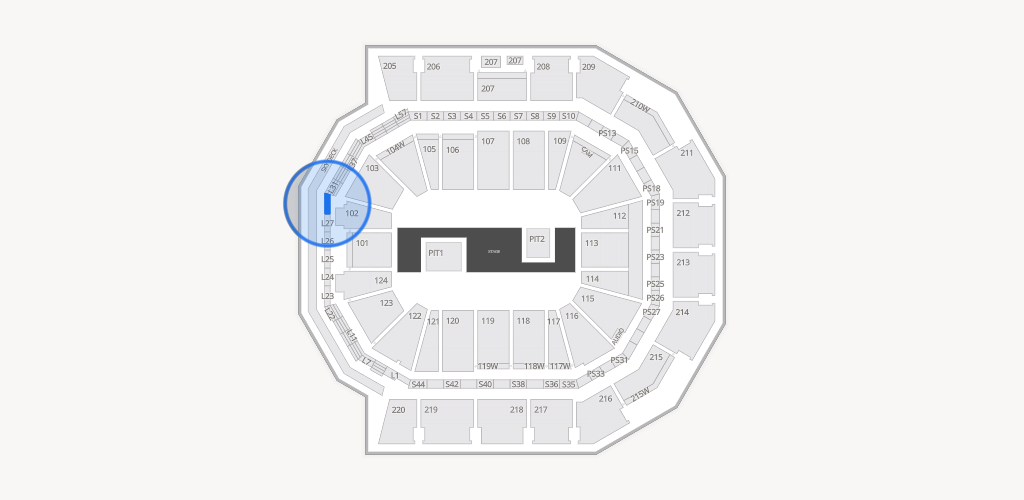 Moody Center ATX Seating Chart