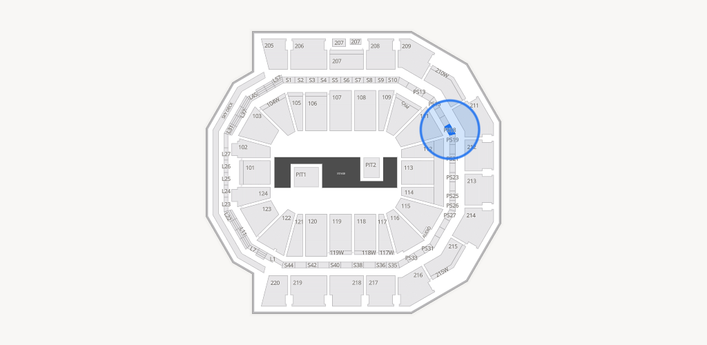 Moody Center ATX Seating Chart
