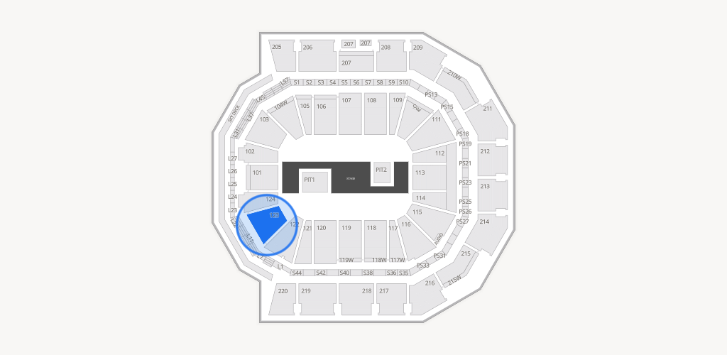 Moody Center ATX Seating Chart