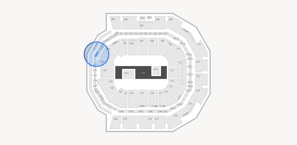 Moody Center ATX Seating Chart