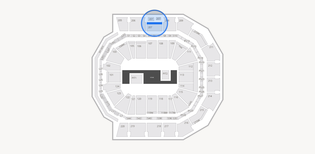 Moody Center ATX Seating Chart