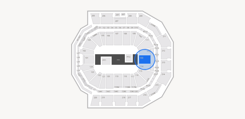 Moody Center ATX Seating Chart
