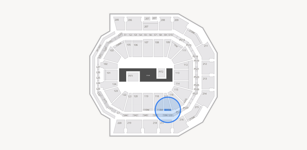Moody Center ATX Seating Chart