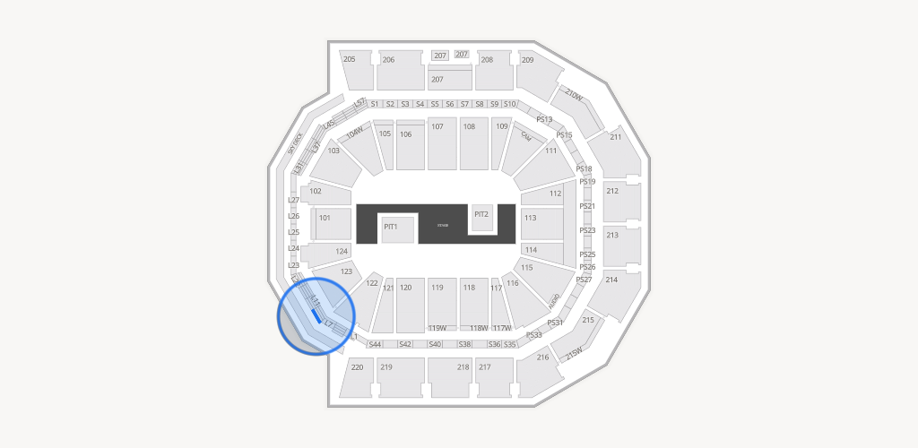Moody Center ATX Seating Chart