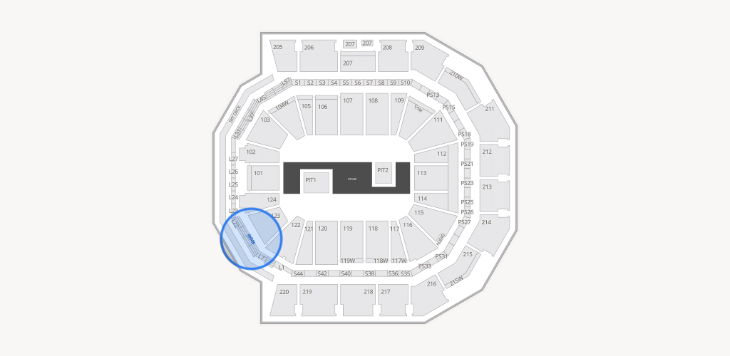 Moody Center ATX Seating Chart