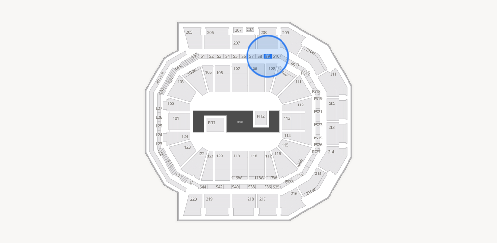 Moody Center ATX Seating Chart
