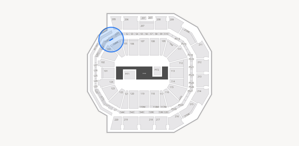 Moody Center ATX Seating Chart