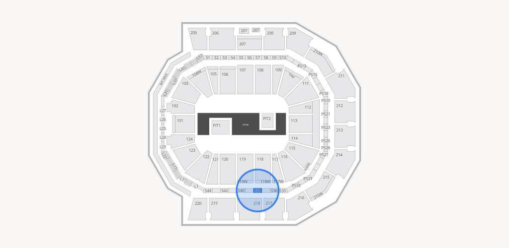 Moody Center ATX Seating Chart